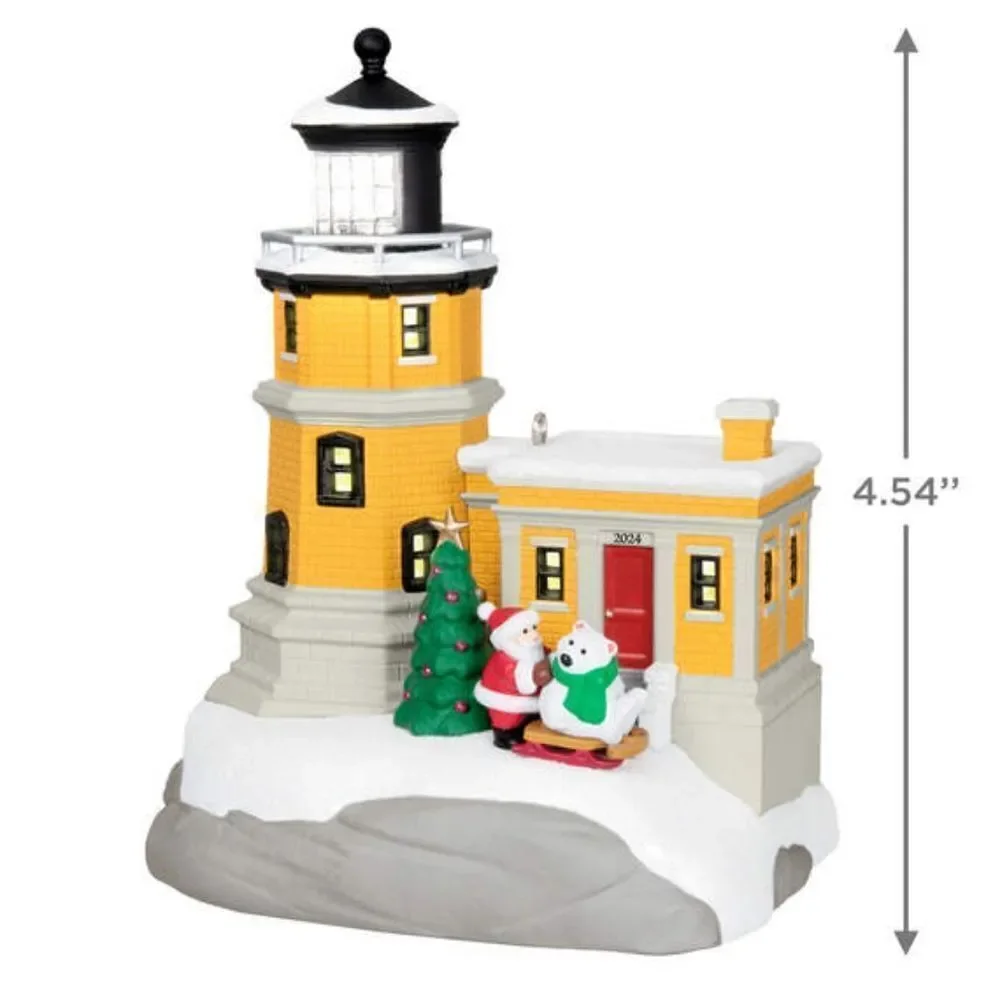 🔥NIB Hallmark Lighthouse Series #13 Keepsake Ornament